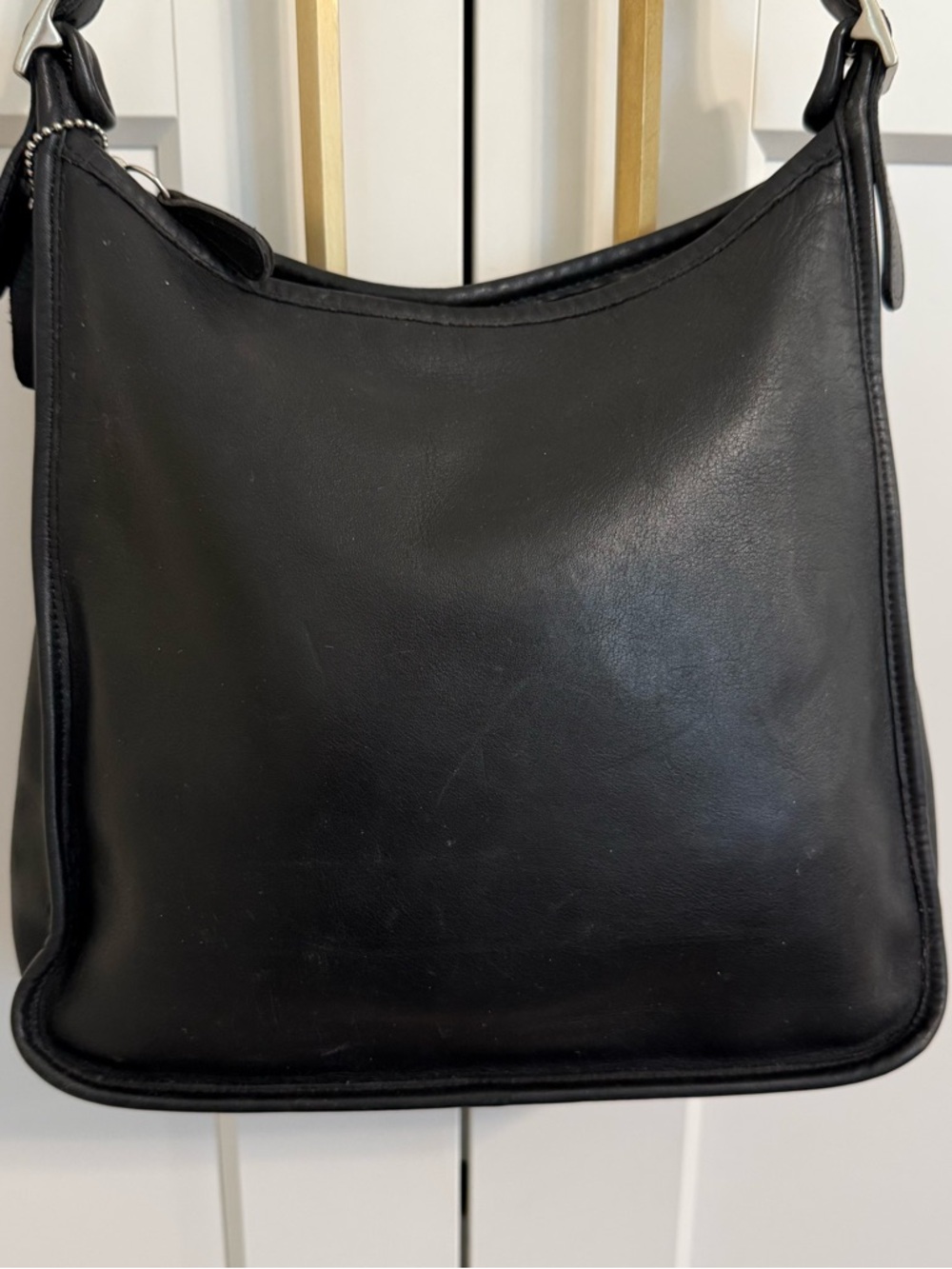 COACH Vintage Andrea Shoulder Bag Leather 9073 - Picture 4 of 10